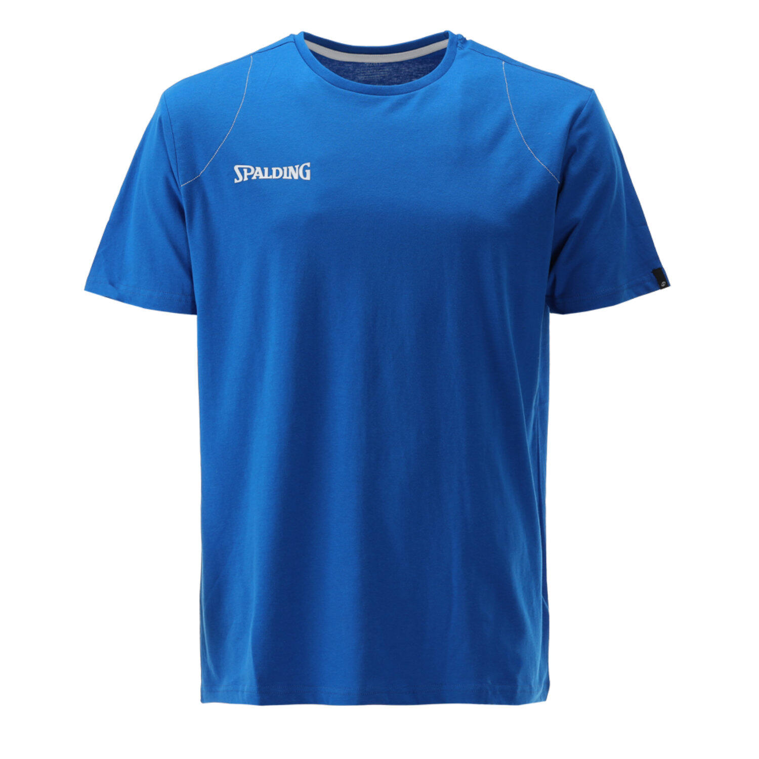 Spalding - T-shirt Pour Hommes - Basketball Essential Tee Bleu - T-shirt Manches Courtes - Bleu - 7-8 Ans / 128-134 Cm - Decathlon