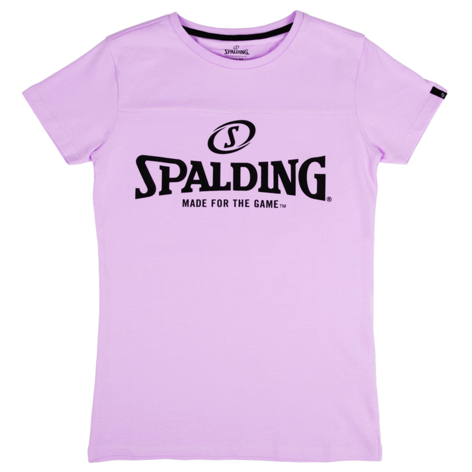 SPALDING Tshirt voor vrouwen - basketball Essential Logo Fuschia paars