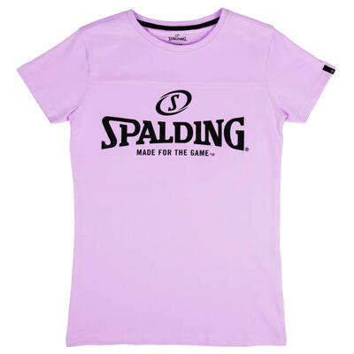 Tshirt voor vrouwen - basketball essential logo licht roze