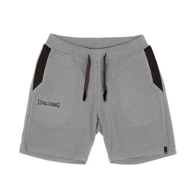 Shorts voor dames basketbal flow lichtgrijs