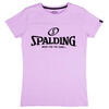 Tshirt voor vrouwen - basketball Essential Logo Fuschia paars