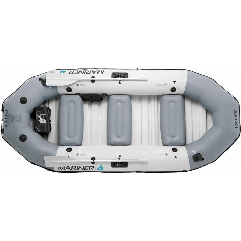 Barco insuflável com acessórios para 4 pessoas - Mariner 4