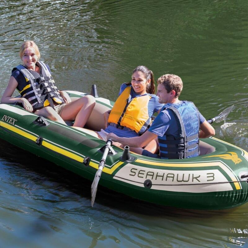 Opblaasbare boot inclusief accessoires - 3 personen - Seahawk 3 - 295 x 137 CM