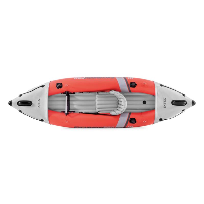 Kayak avec porte-cannes, pagaies et pompe - 1 personne - Intex Excursion Pro