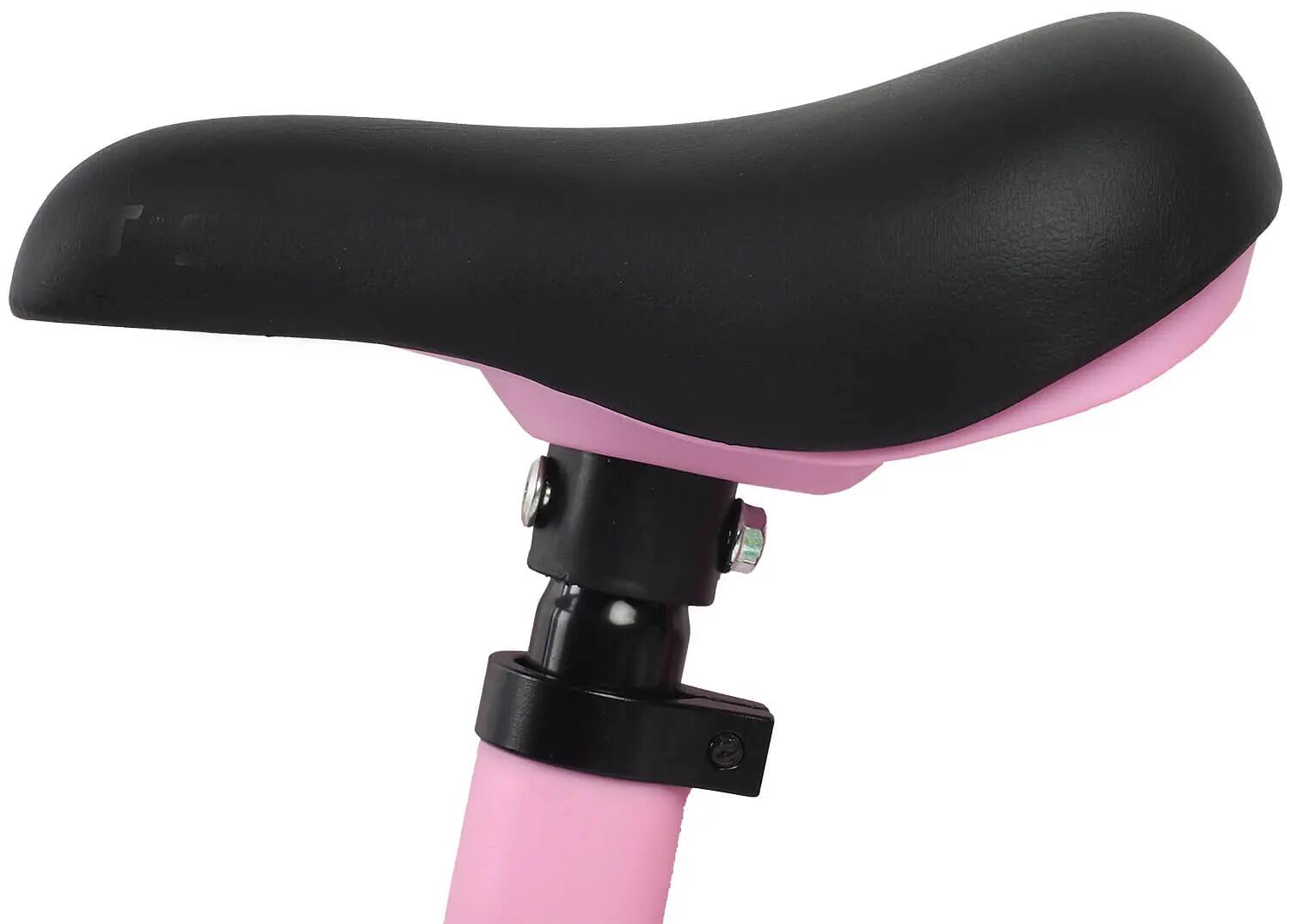 Bicicleta fara pedale pentru copii 2-5 ani Spiky, 12 inch, roz 7/7