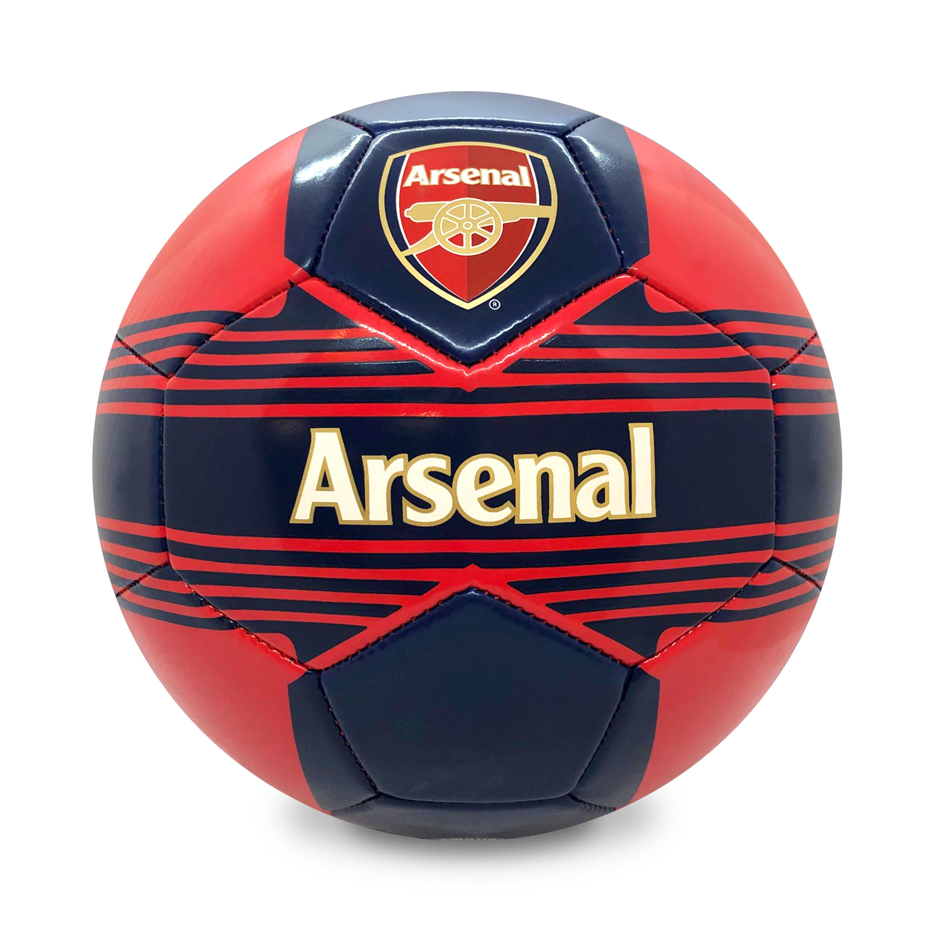 ARSENAL Arsenal FC Football Size 4 Crest Red OFFICIAL Gift