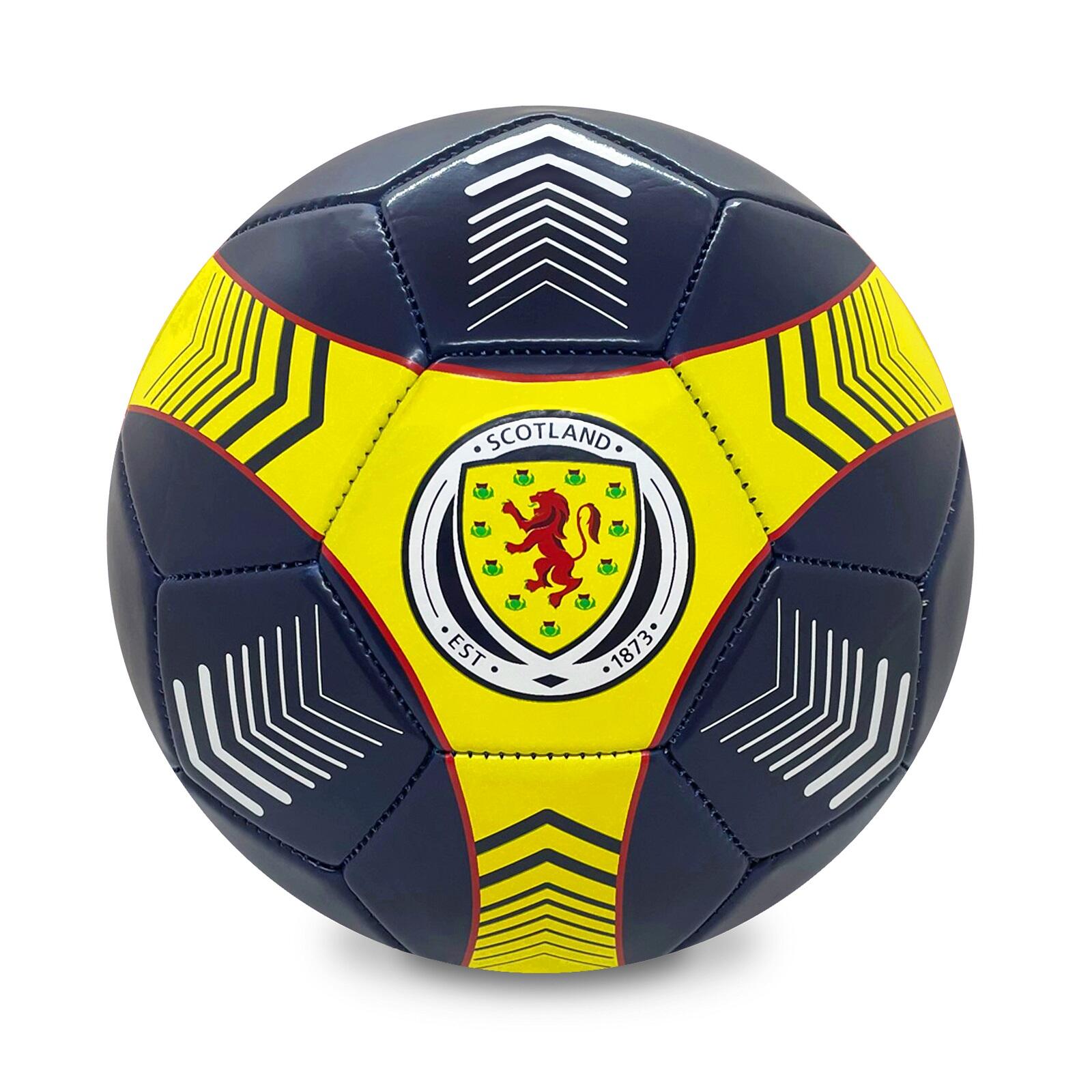 SCOTTISH FA Scotland Football Size 4 Crest Blue Yellow OFFICIAL Gift