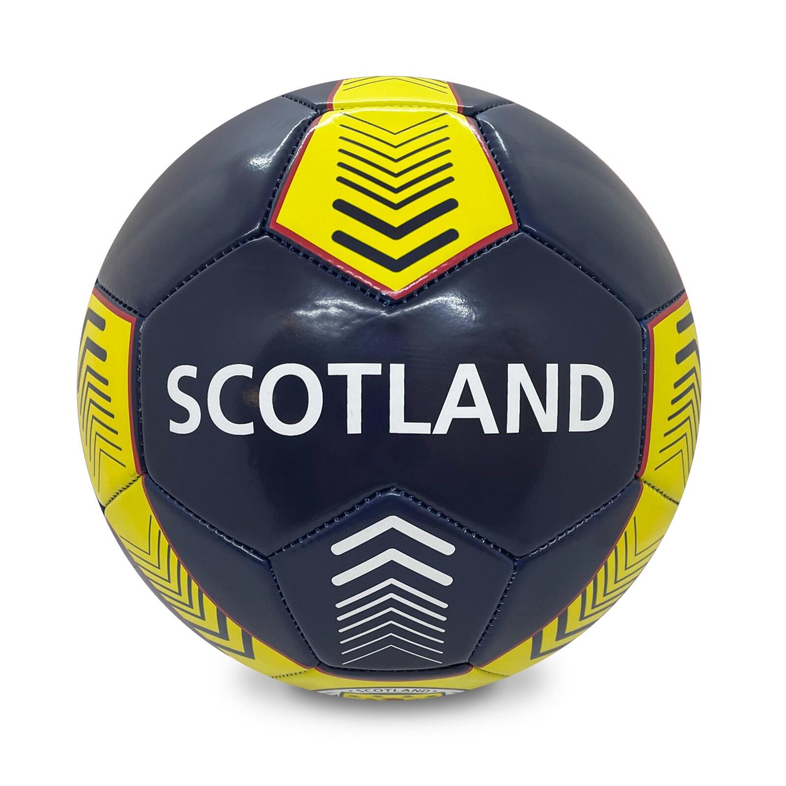 Scotland Football Size 4 Crest Blue Yellow OFFICIAL Gift 2/2
