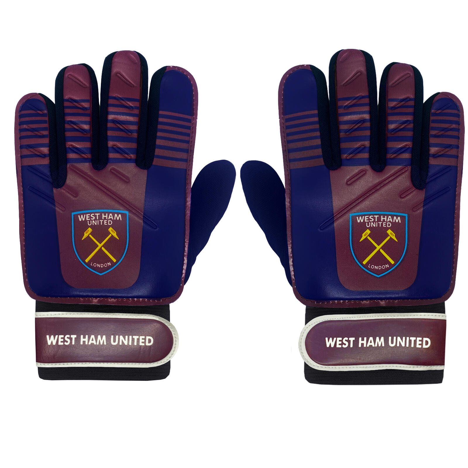 West Ham United Boys Gloves Goalie Goalkeeper Kids Youths OFFICIAL Football Gift 2/5