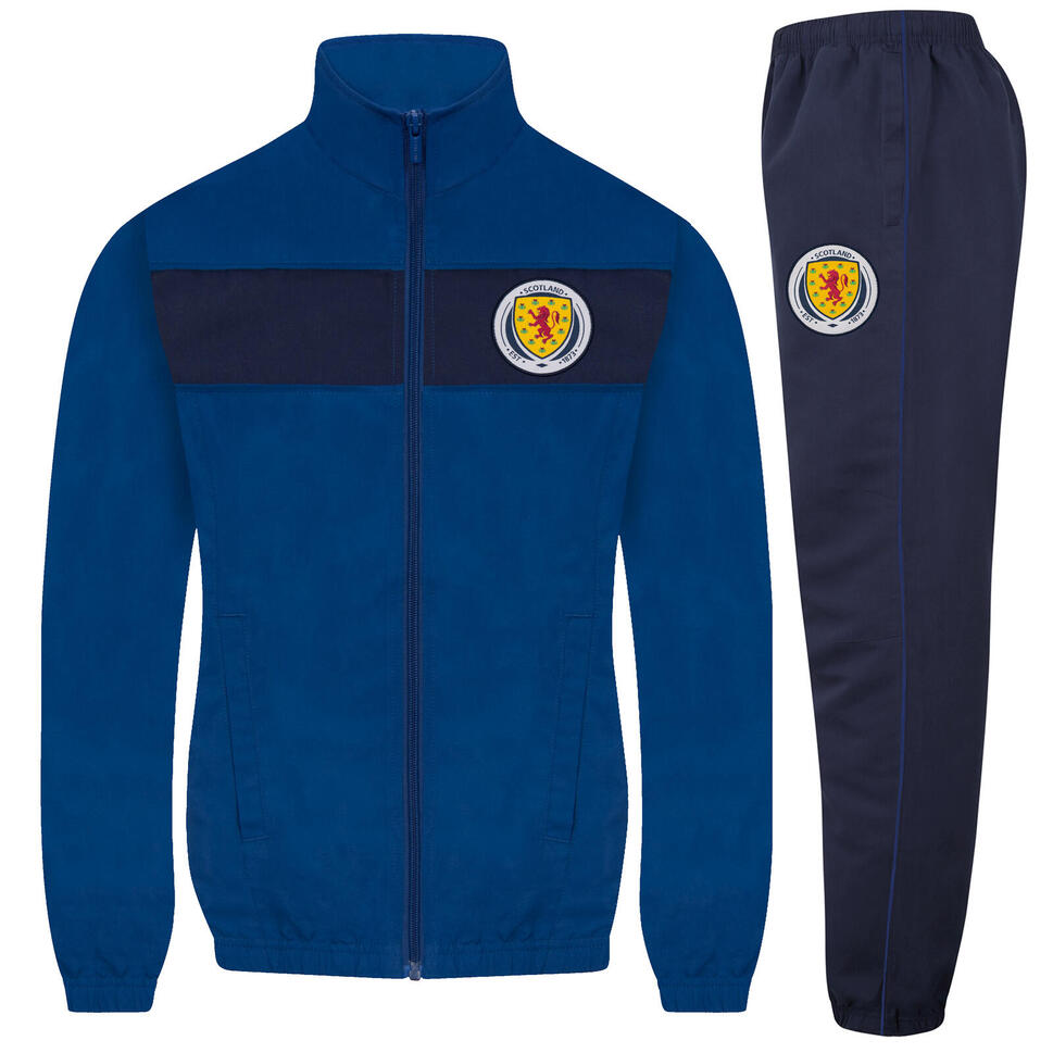 Scotland Boys Tracksuit Jacket & Pants Set OFFICIAL Football Gift ...