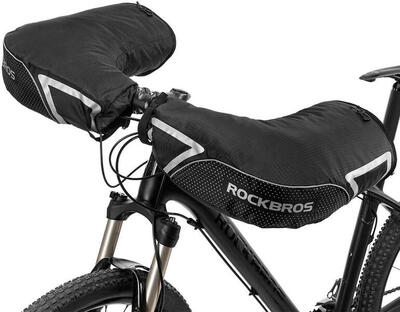 Reflecterende winddichte winterhandschoenen voor mountainbikes