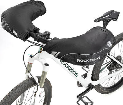 Reflecterende winddichte winterhandschoenen voor mountainbikes