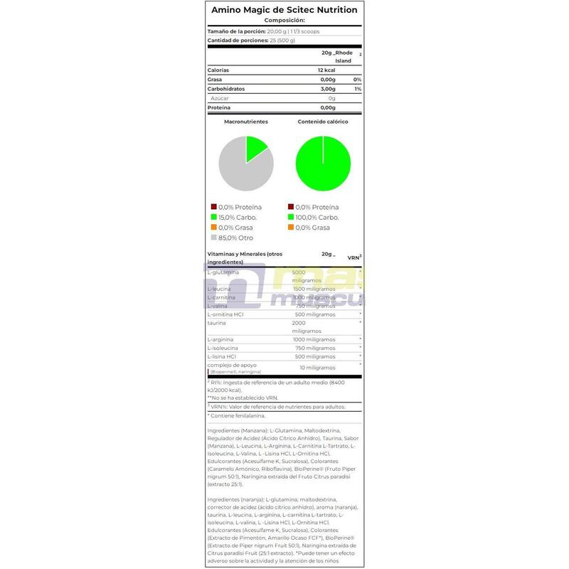 Scitec Nutrition Amino Magic 500 gr