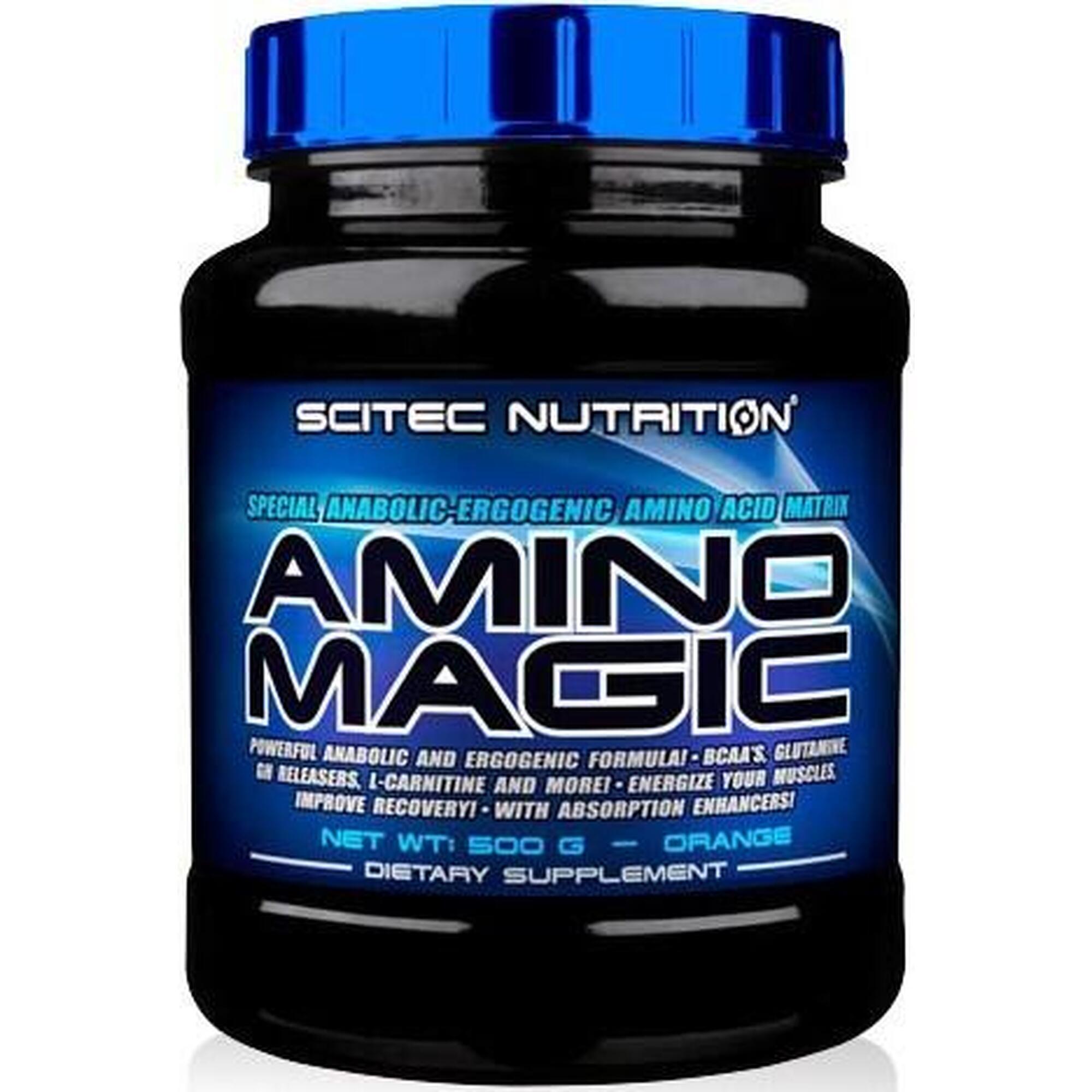 Scitec Nutrition - Amino Magic - 500 G Pomme De Scitec Nutrition - Glutamine - 500 G - Decathlon