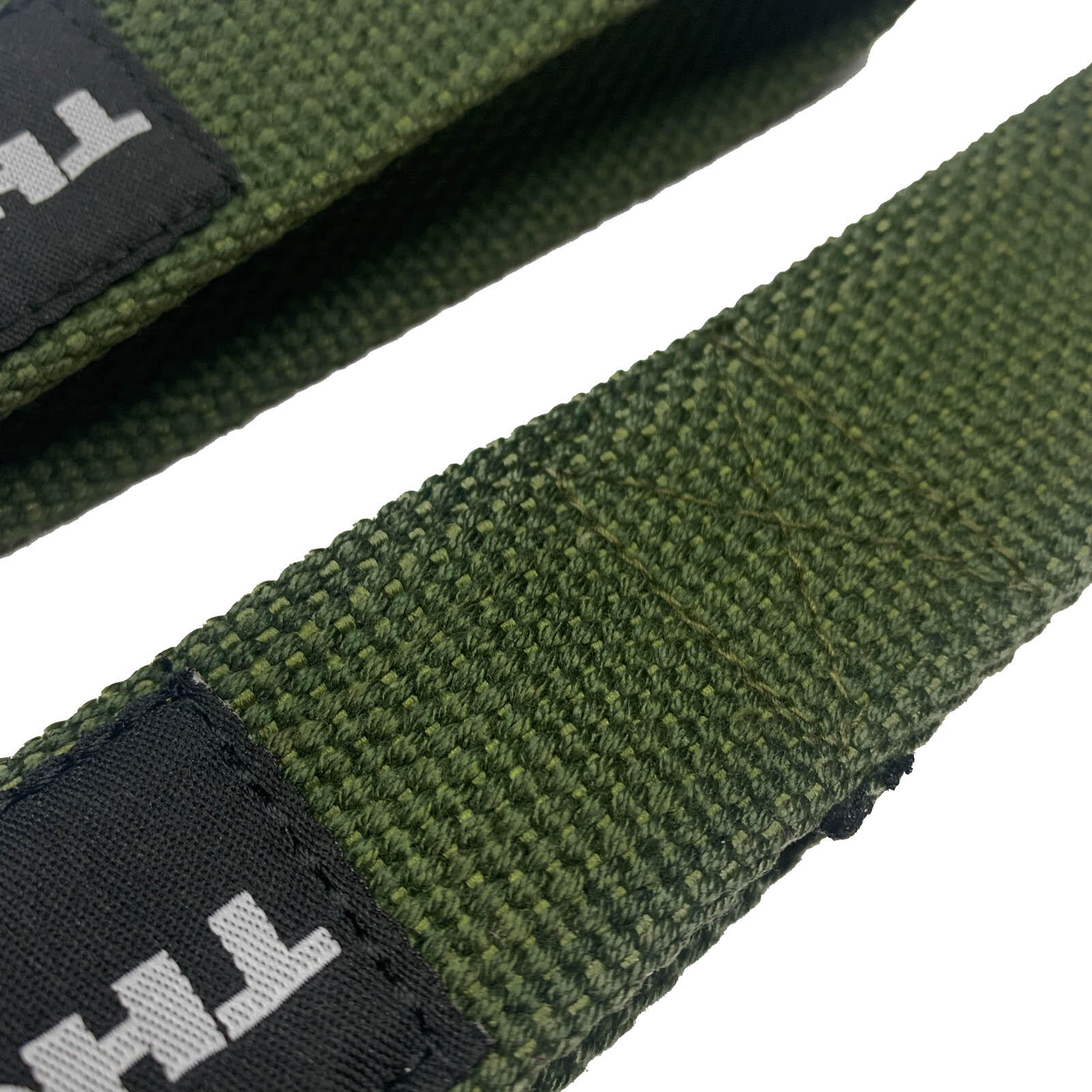 Paski do podnoszenia ciężarów THORN FIT Lifting straps cotton army green 2/3