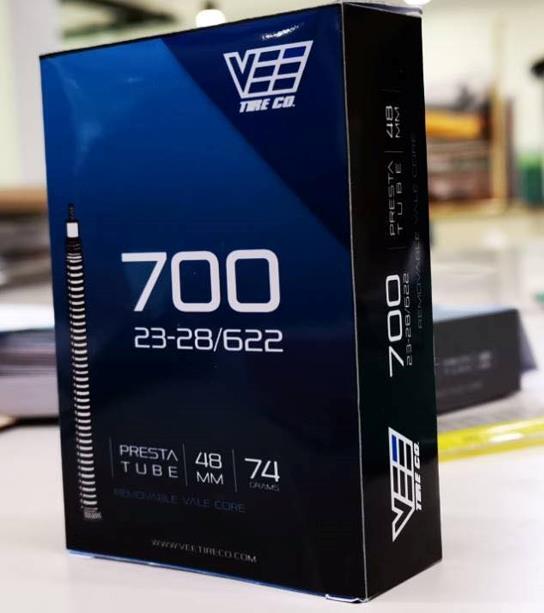 VEETIRECO CAMERA D'ARIA PER BICICLETTA 27.5" - 27.5 x 1.50-1.75 AV48 / valvola automati