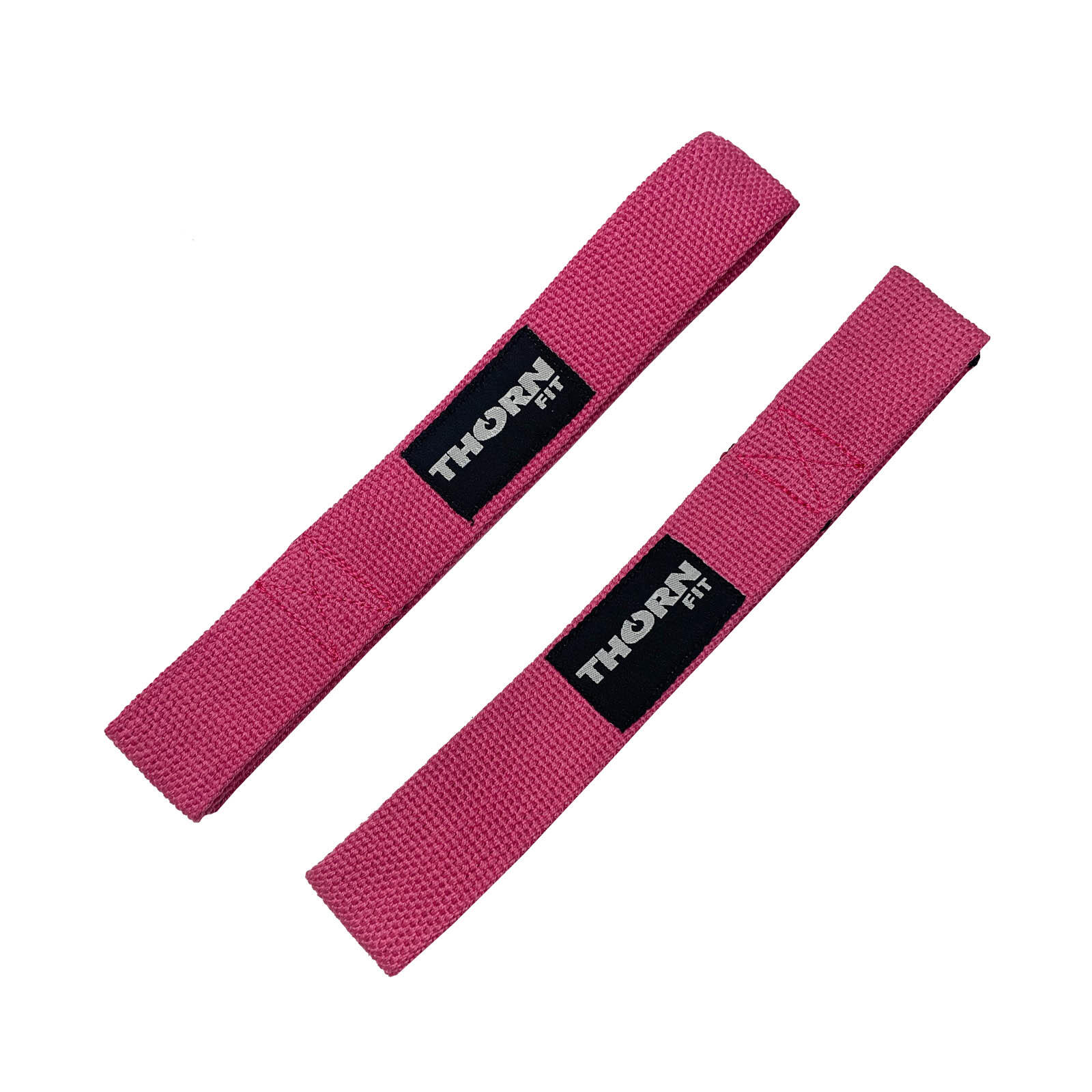 Lifting Straps aus Baumwolle pink THORN FIT 2/3