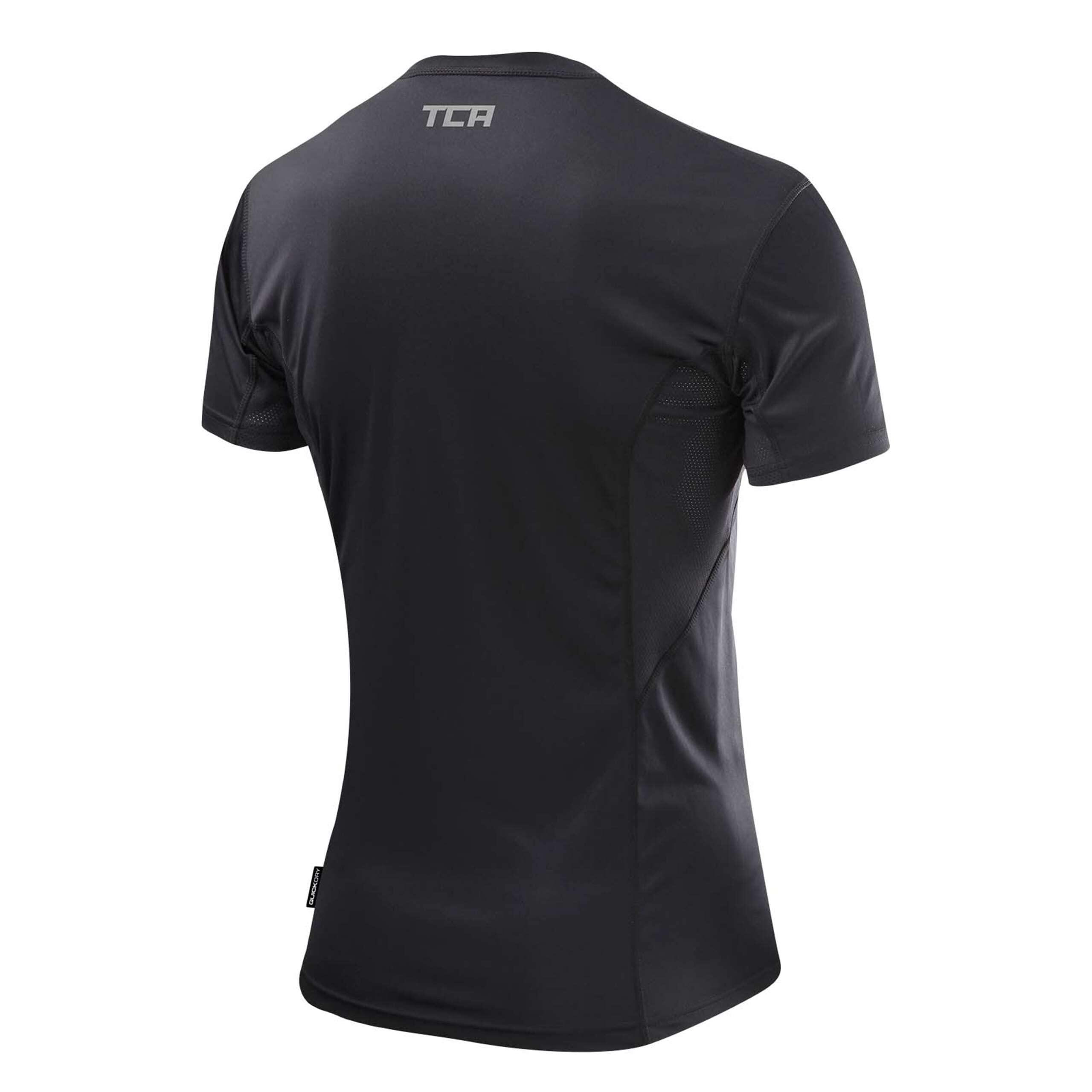 Men's Atomic Quick Dry Running T-Shirt - Black Stealth 2/6