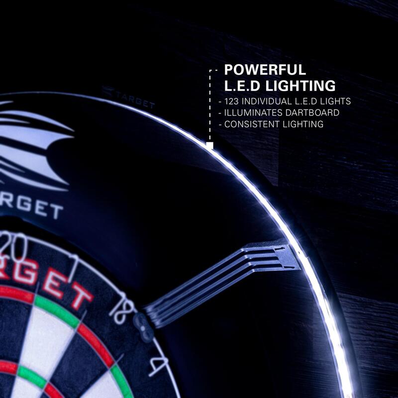 Iluminación Led Dianas Corona Vision Target Darts