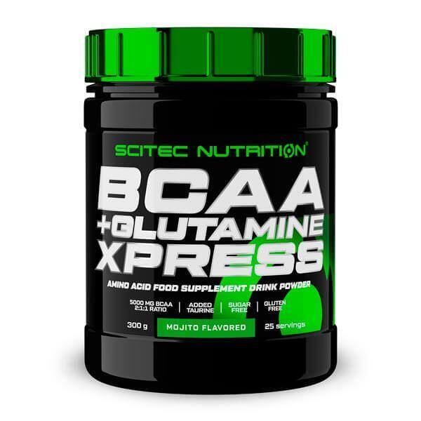 BCAA + Glutamina Xpress - 300g Mojito de Scitec Nutrition