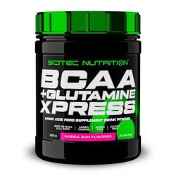 BCAA + Glutamina Xpress - 300g Bubble Gum ( chicle) de Scitec Nutrition
