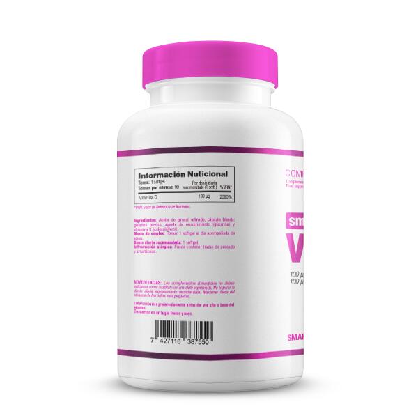 Vitamin d - 90 softgels de Smart Supplements 3/5