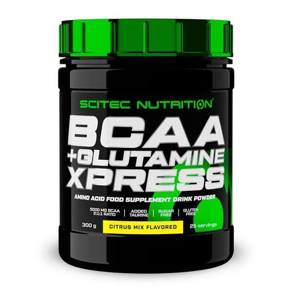 BCAA + Glutamina Xpress - 300g Tuti Fruti de Scitec Nutrition