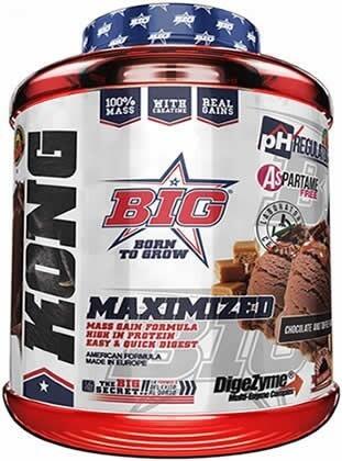 BIG Kong Gainer - 3 kg Creme e Morango da BIG