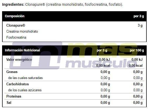 Creatine Clonapure 200 Gr 4/4