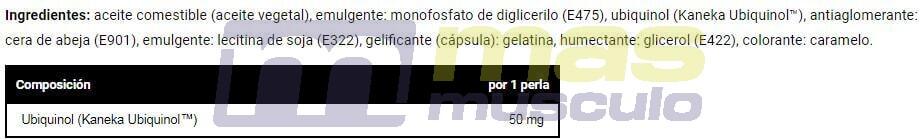 Ubiquinol 50 Perlas 4/4