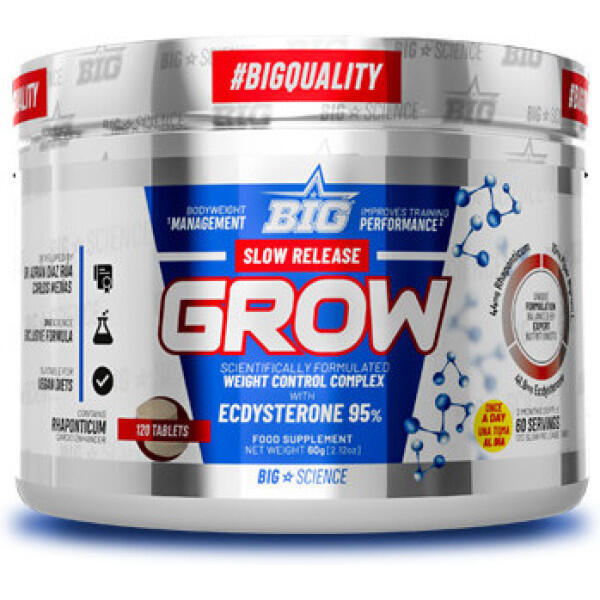Slow release grow - 120 tablets de BIG Exclusivo Online      35,90€  Preço por quantidade 299,17€kg BIG Slow release grow - 120 tablets de BIGVendido e expedido por: Masmusculo    