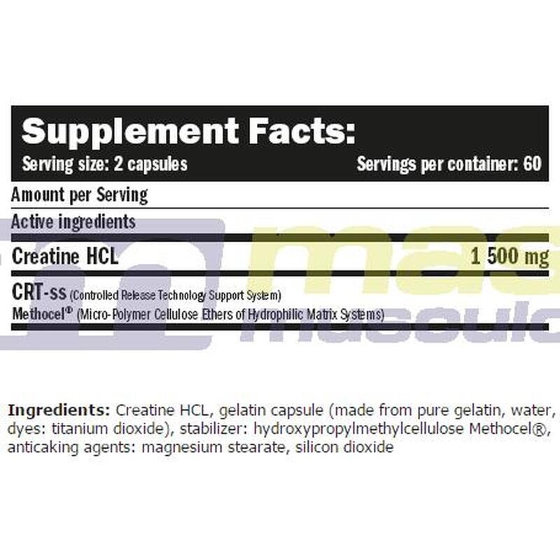 AMIX MuscleCore CreAge Concentrated 120 Cápsulas