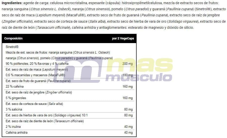 Thermo Burn - 90 plantaardige capsules VitoBest 4/4