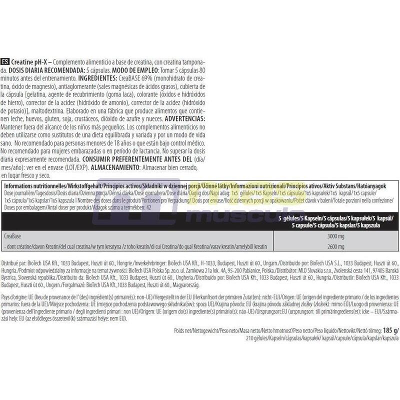 Creatine pH-X