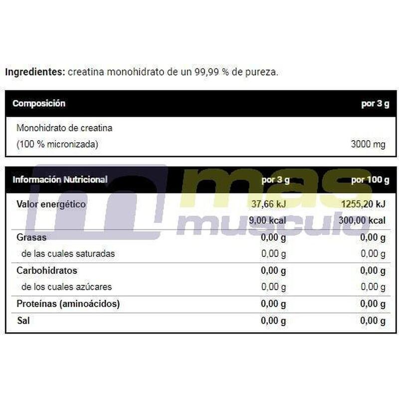 Vitobest Creatina Power 100% Micronizada 500 Gr
