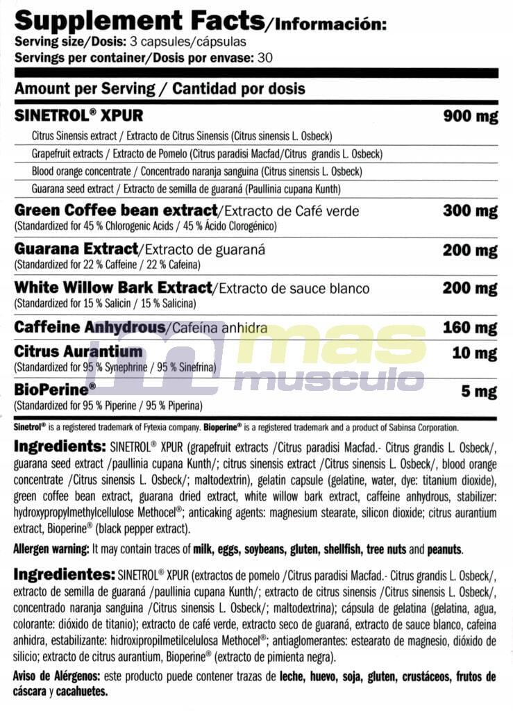 Thermo XTR Fat Burner - 90 capsules de Amix Nutrition 4/4