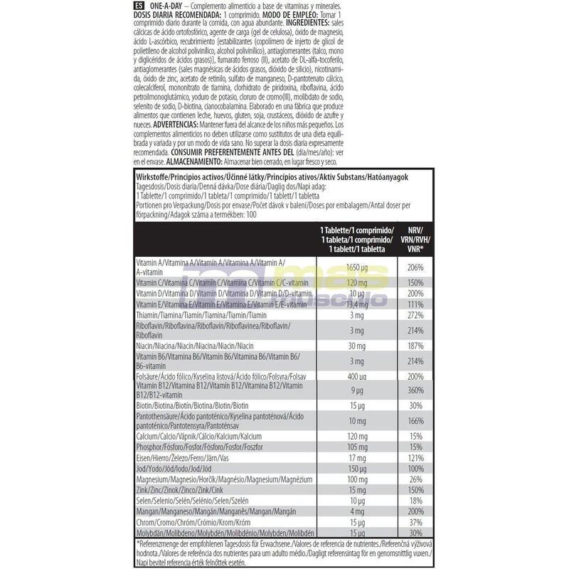 Biotech Usa One A Day 100 Comp