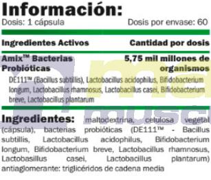 Amix Greenday Probio Forte 60 Cápsulas 5/5