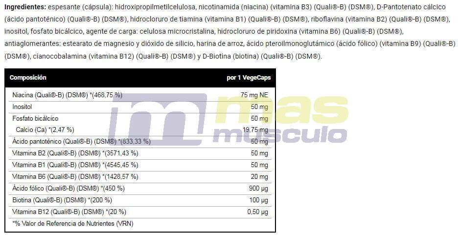 Vitaminas VitOBest B-50 Complex 60 VegeCaps 5/5