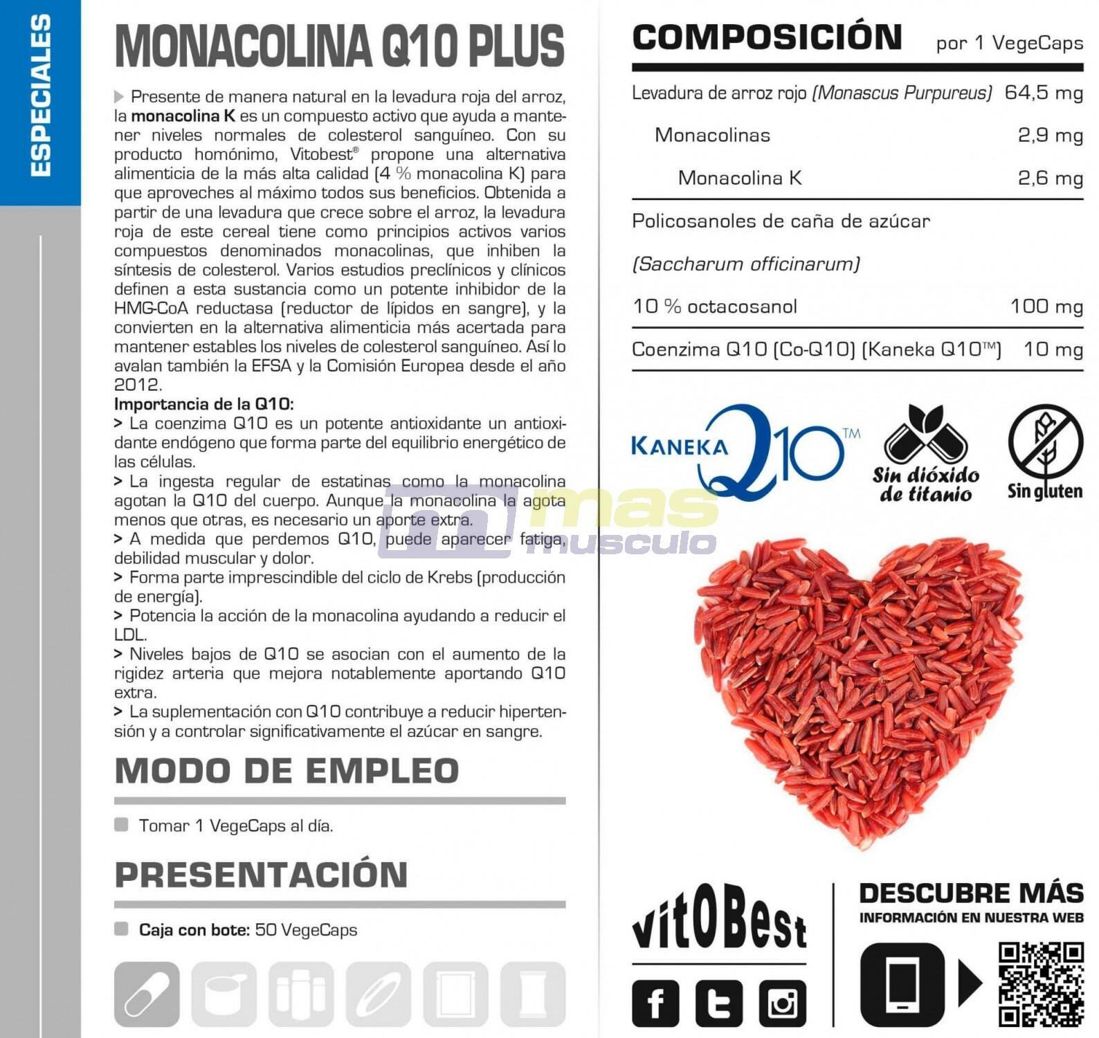 Monacolina Q-10 Plus 50 Caps 4/4