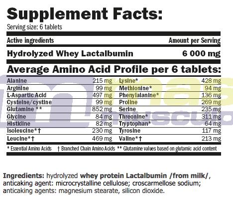 Amix Pro Whey Amino Gold 180 tabs 5/5