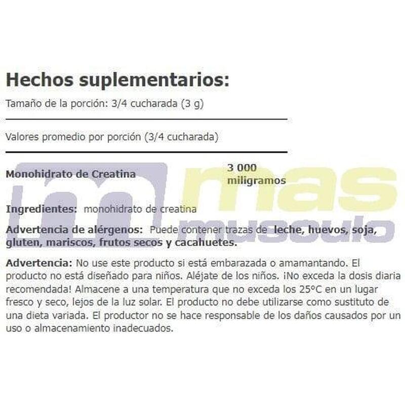 Créatine monohydrate - 300g de Amix Nutrition