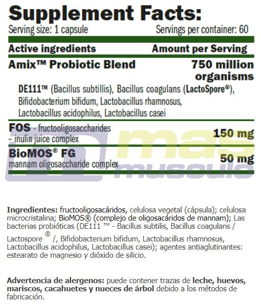 Probio Daily - 60 plantaardige capsules Amix GreenDay 3/3