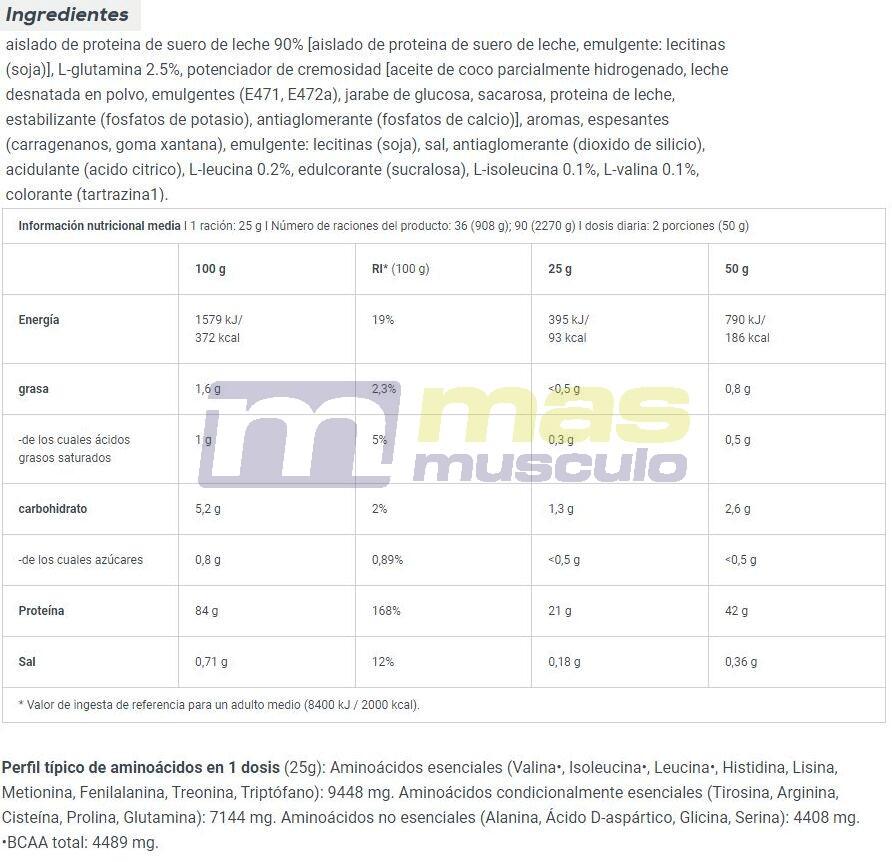 BioTech Iso Whey Zero 908g Banane 4/4