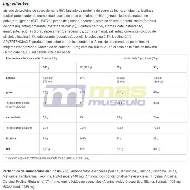 Iso whey zero (500g) | Tiramisu