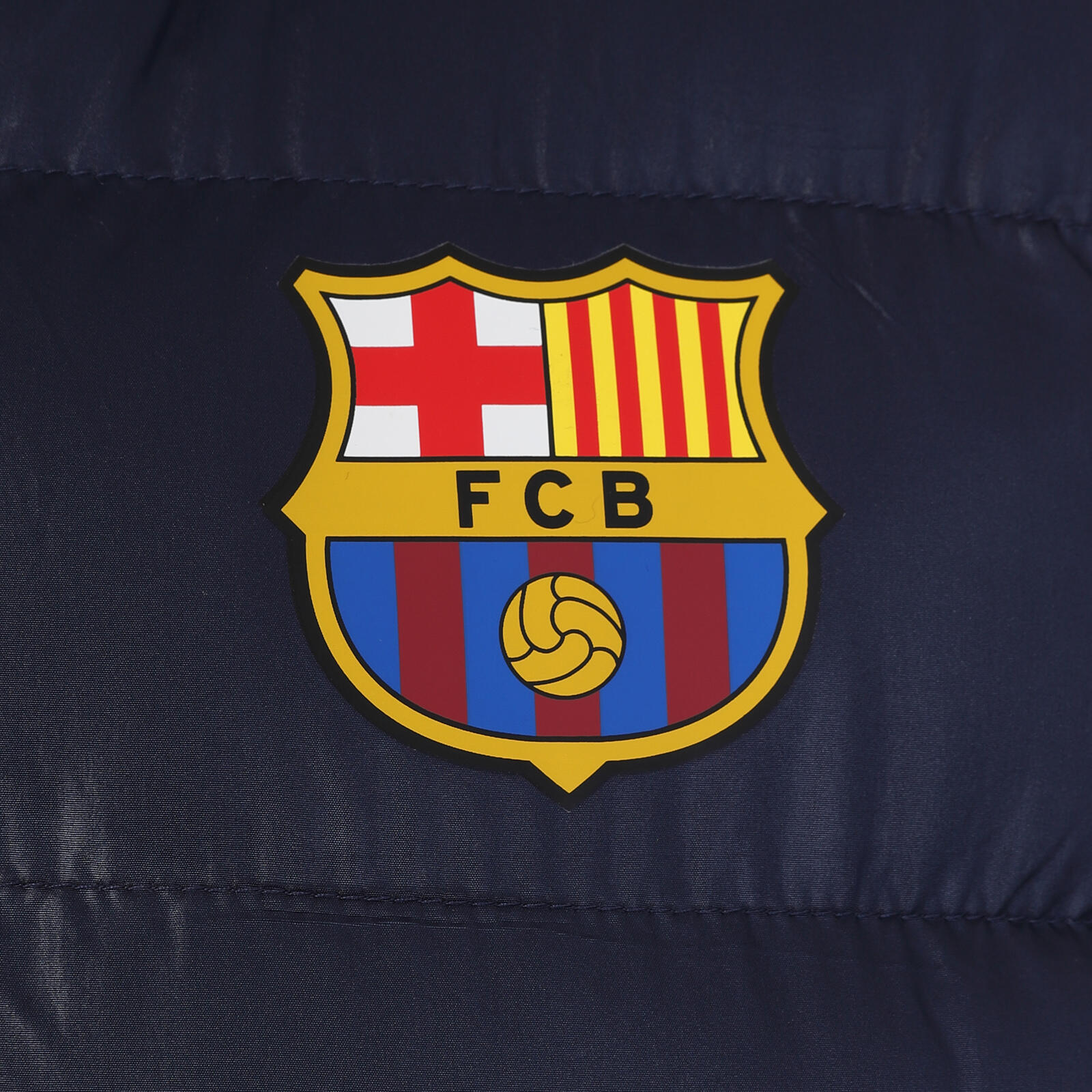 FC Barcelona Mens Gilet Jacket Body Warmer Padded OFFICIAL Football Gift 2/3