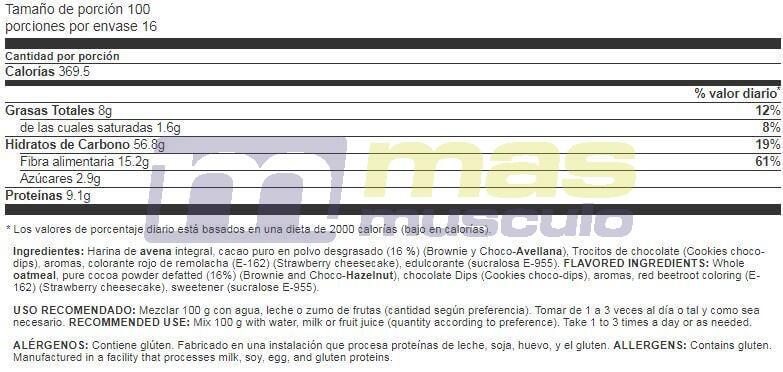Farina d'avena Life Pro 1,6 kg 5/5