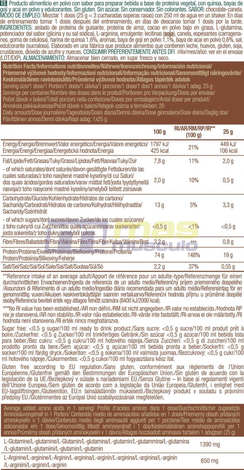BioTechUSA Vegan Protein 500 gr 5/5