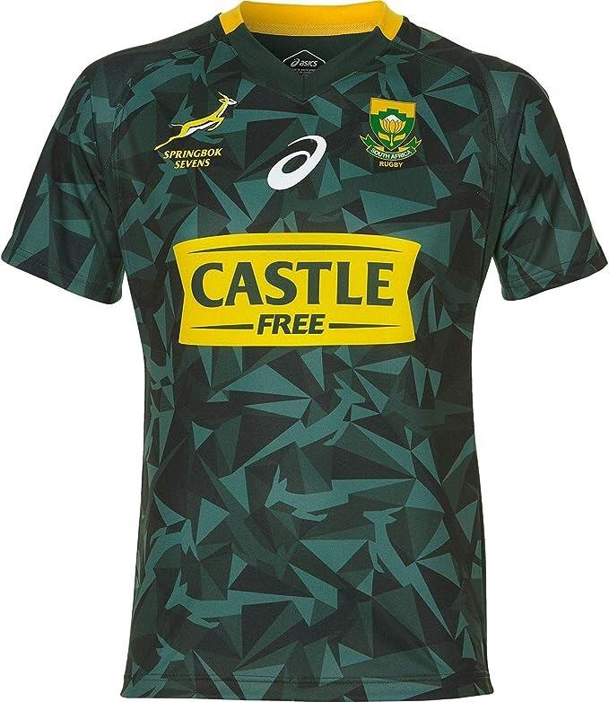 ASICS ASICS South Africa Springboks Sevens Mens Home Rugby Shirt
