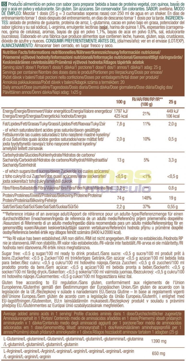 Protéine vegan - Vegan Protein - Noisette 5/5